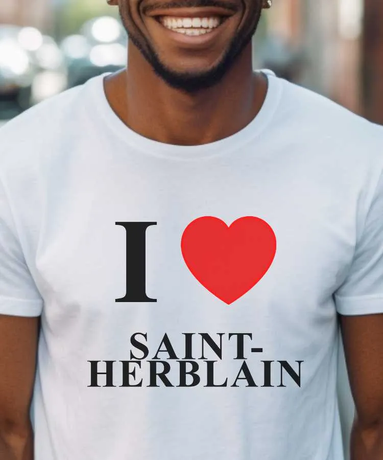 T-Shirt I love Saint-Herblain