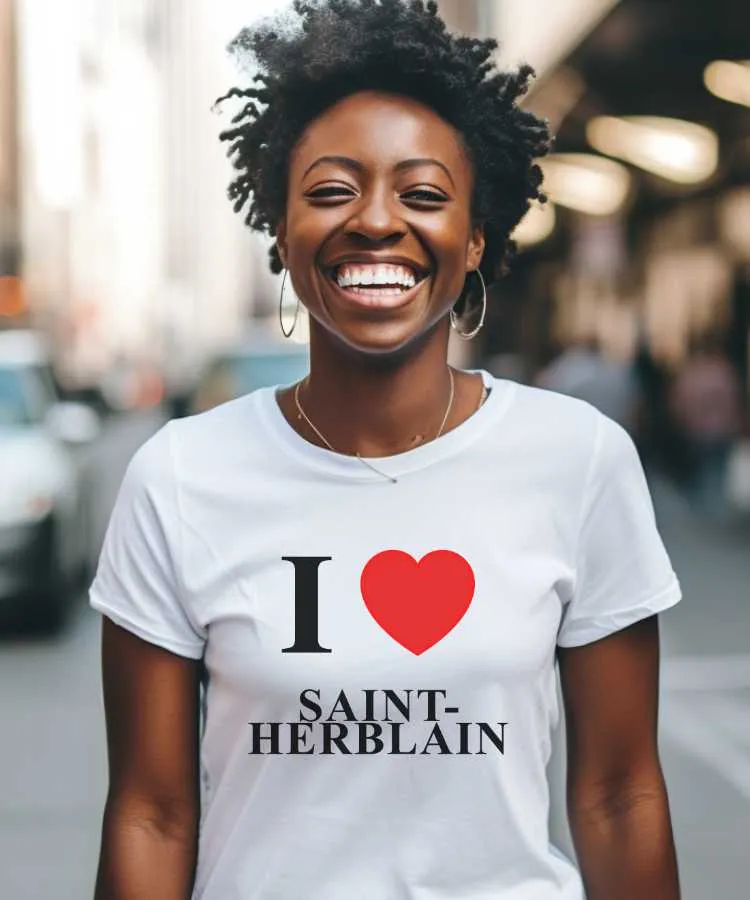 T-Shirt I love Saint-Herblain